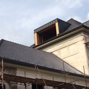 Oprava strechy Topoľčianky