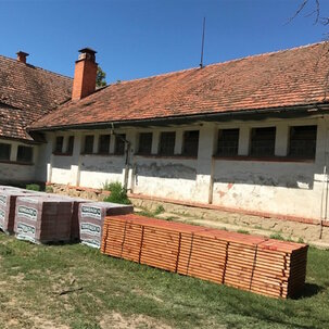 Oprava strechy žrebčín Topoľčianky