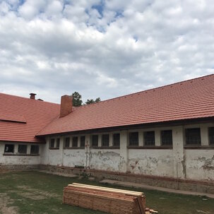 Oprava strechy žrebčín Topoľčianky